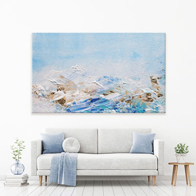 Abstract Azure Canvas Print wall art product Rudchenko Liliia / Shutterstock