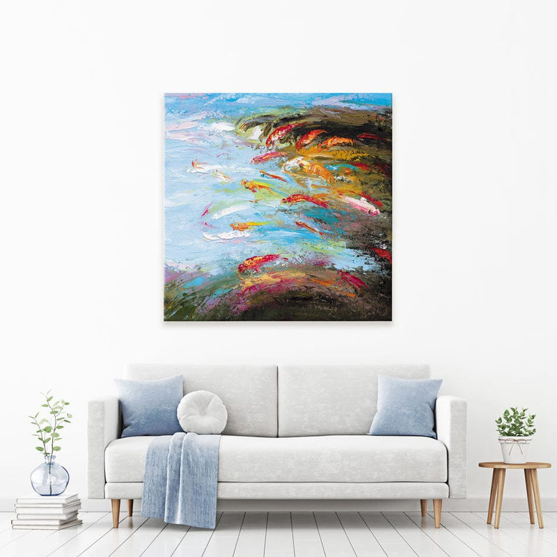 Abstract Fish Canvas Print wall art product Artone Graphica / Shutterstock