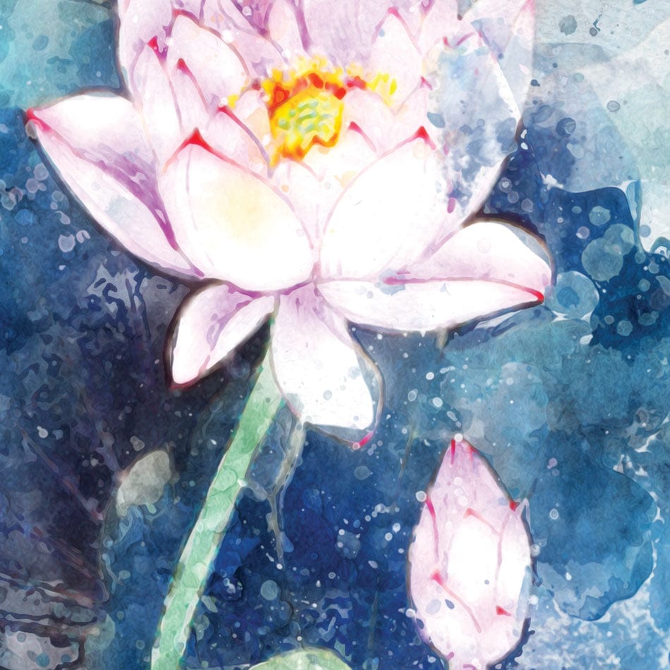 Abstract Pink Flowers Framed Art Print wall art product Muzi pear studio / Shutterstock