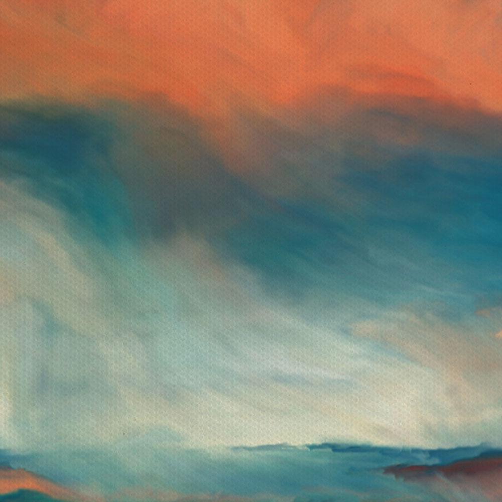Abstract Sunset Trio Canvas Print wall art product agsandrew / Shutterstock