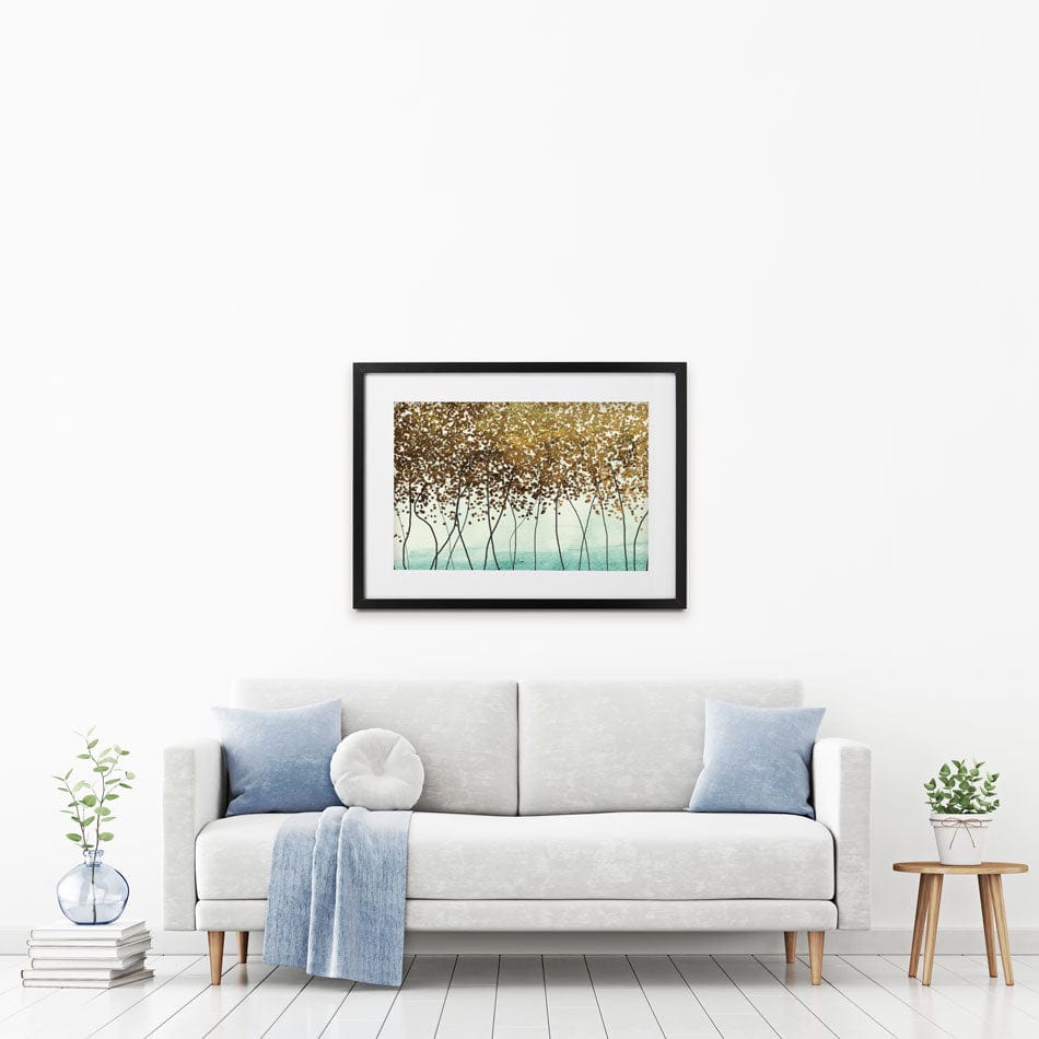 Abstract Trees Framed Art Print wall art product Muzi pear studio / Shutterstock