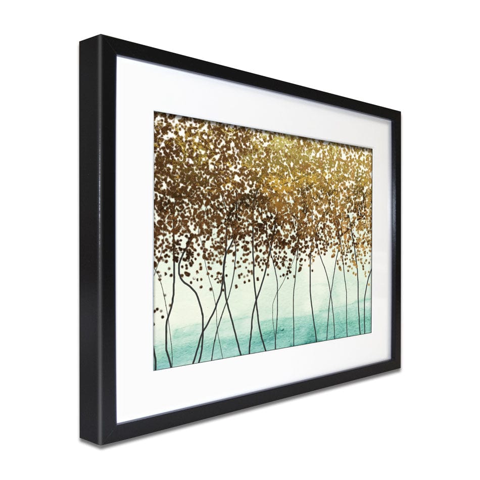 Abstract Trees Framed Art Print wall art product Muzi pear studio / Shutterstock