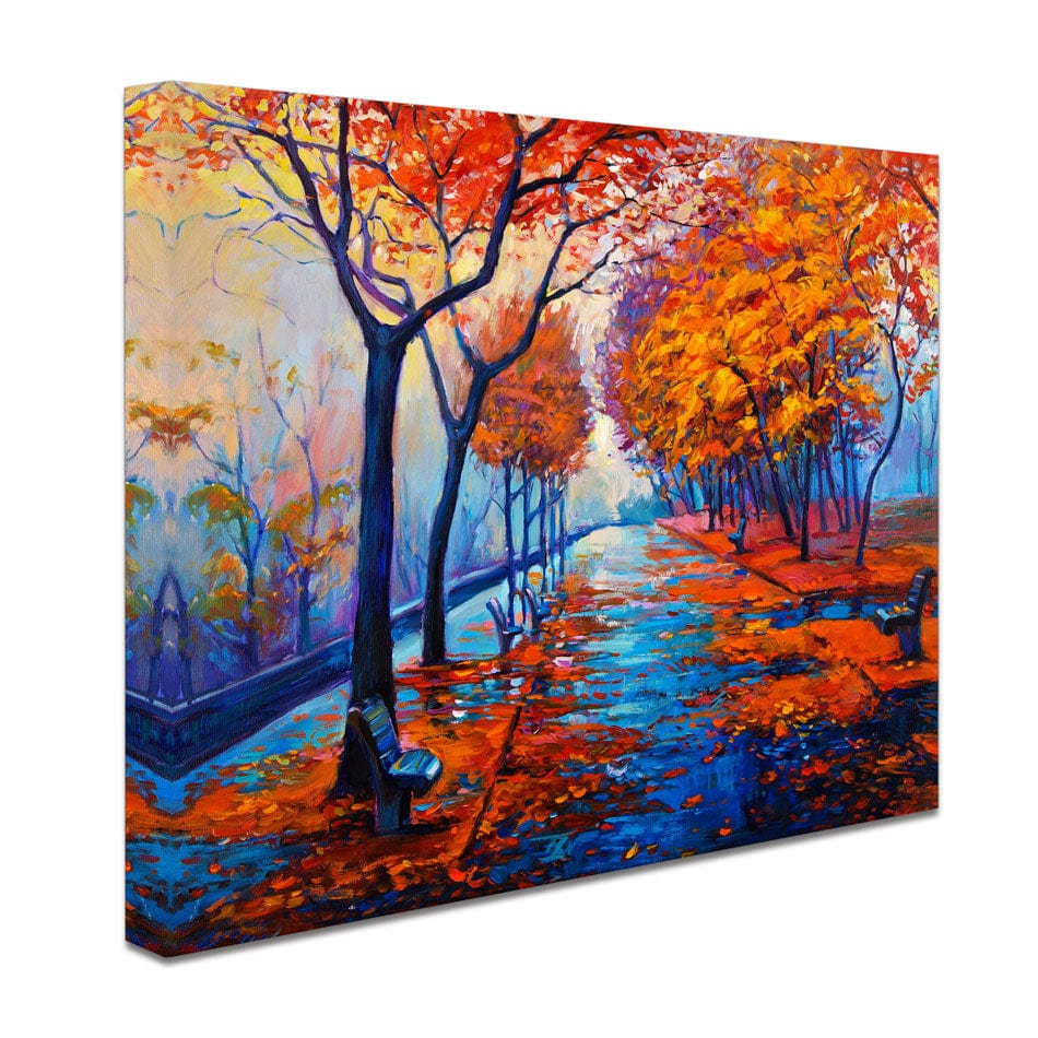 An Autumn Walk Canvas Print wall art product Boyan Dimitrov / Shutterstock
