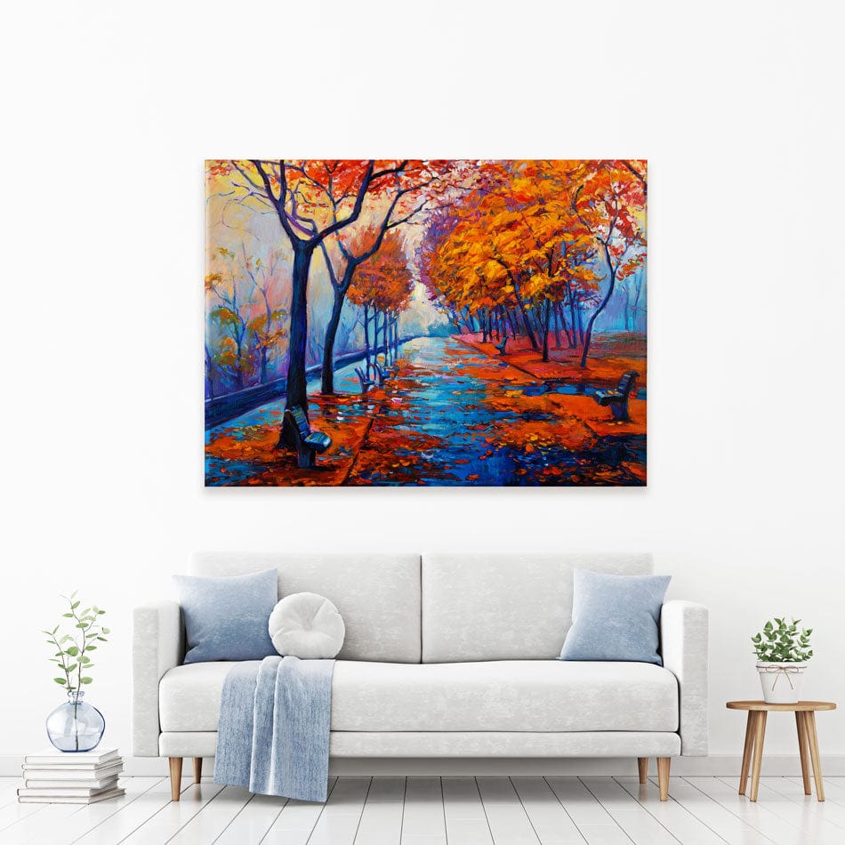 An Autumn Walk Canvas Print wall art product Boyan Dimitrov / Shutterstock