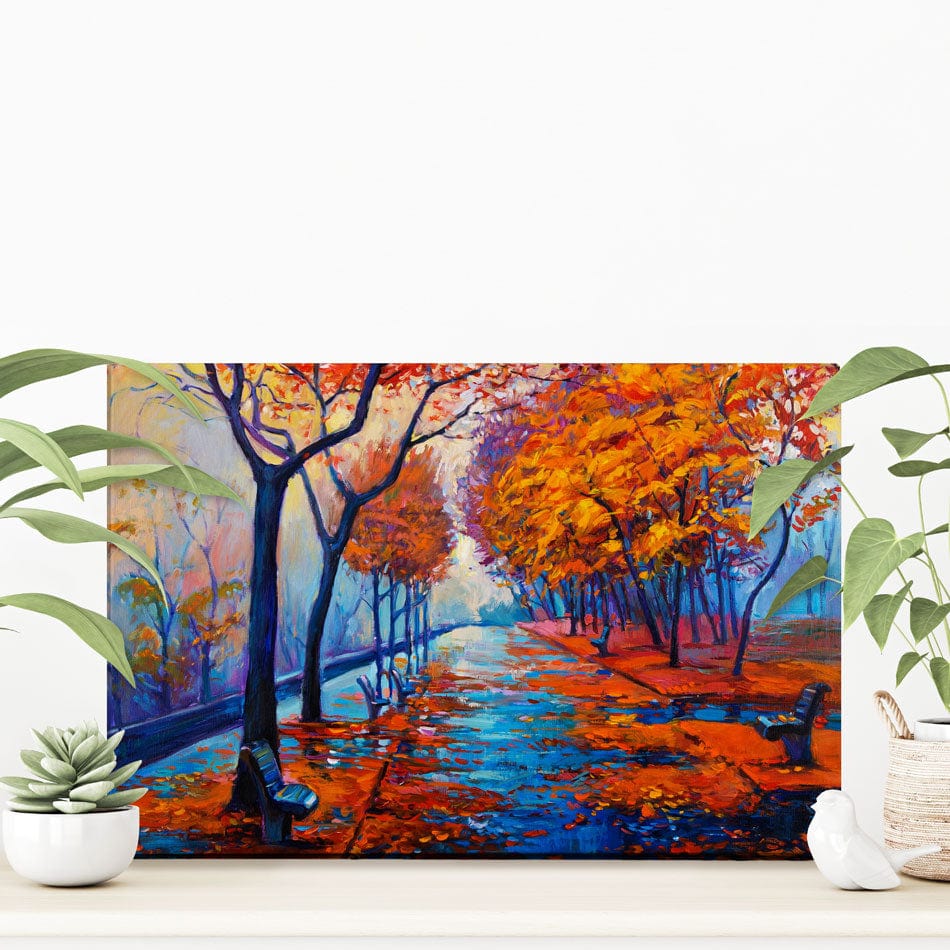 An Autumn Walk Canvas Print wall art product Boyan Dimitrov / Shutterstock