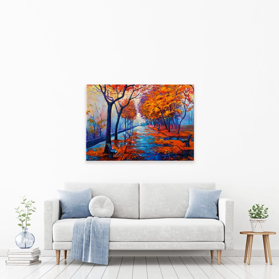 An Autumn Walk Canvas Print wall art product Boyan Dimitrov / Shutterstock