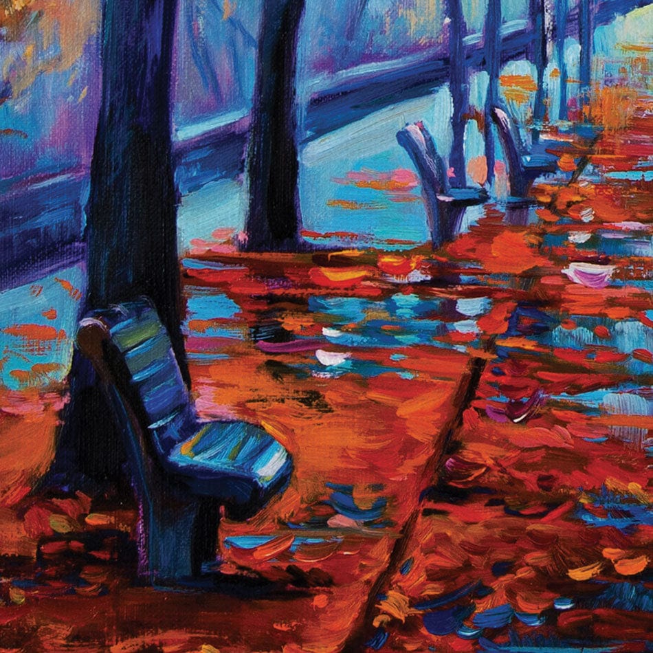 An Autumn Walk Canvas Print wall art product Boyan Dimitrov / Shutterstock
