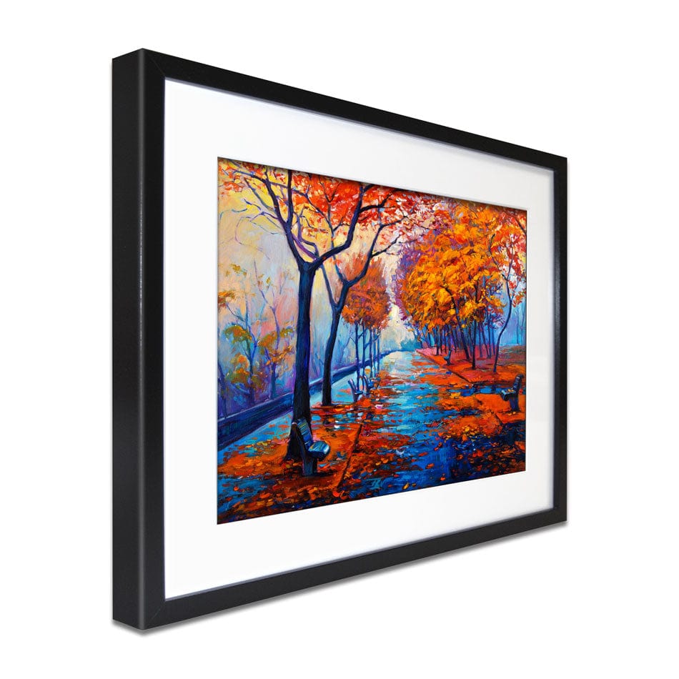 An Autumn Walk Framed Art Print wall art product Boyan Dimitrov / Shutterstock