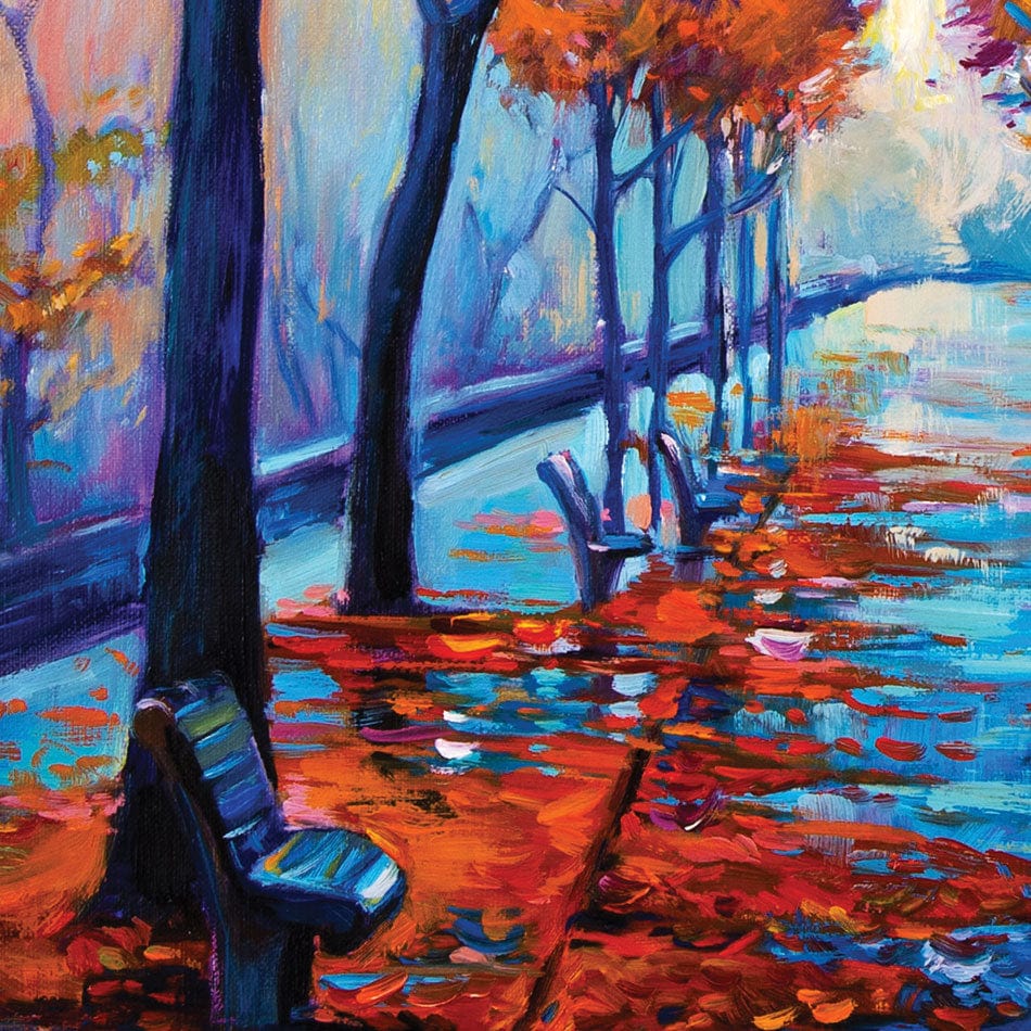 An Autumn Walk Framed Art Print wall art product Boyan Dimitrov / Shutterstock