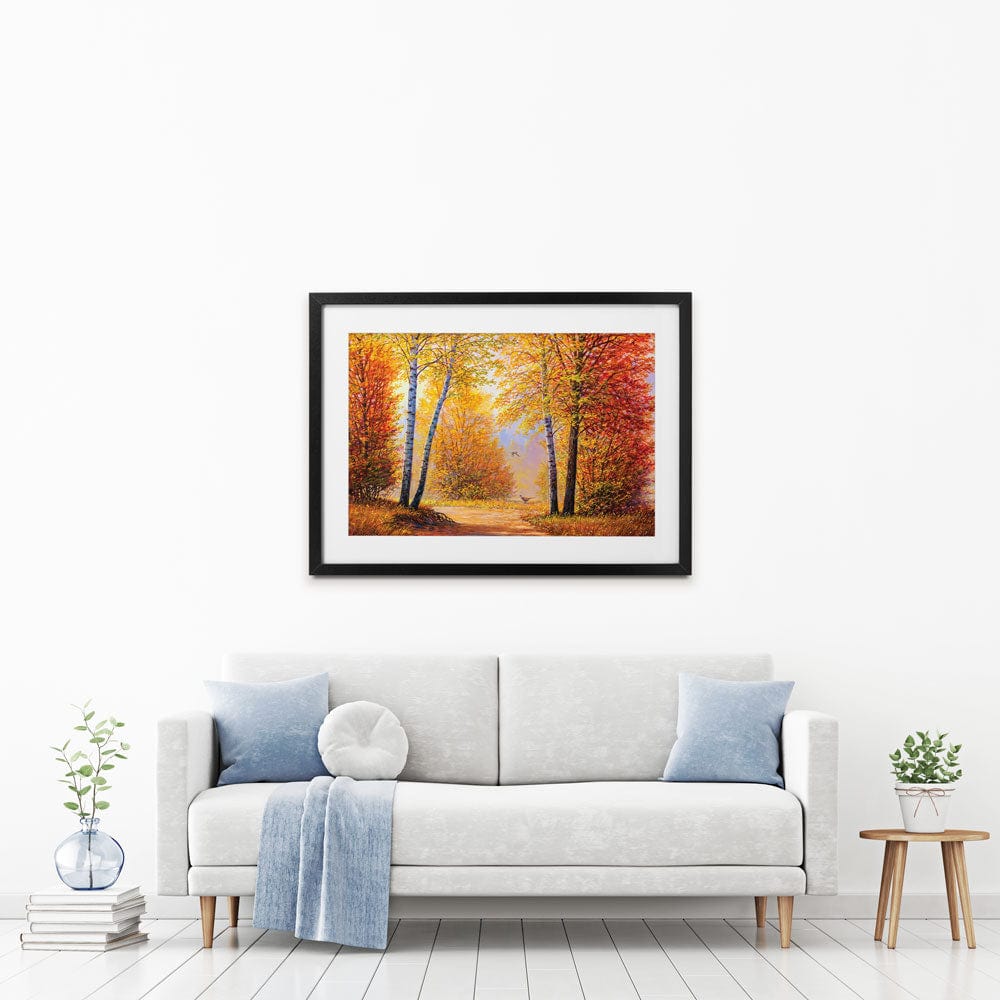 Autumn Forest 2 Framed Art Print wall art product S-BELOV / Shutterstock
