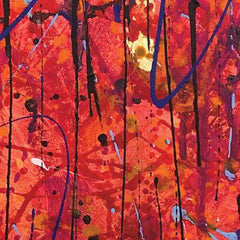 Autumnal Blaze Framed Art Print wall art product Jane Brookshaw