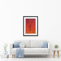 Autumnal Blaze Framed Art Print wall art product Jane Brookshaw