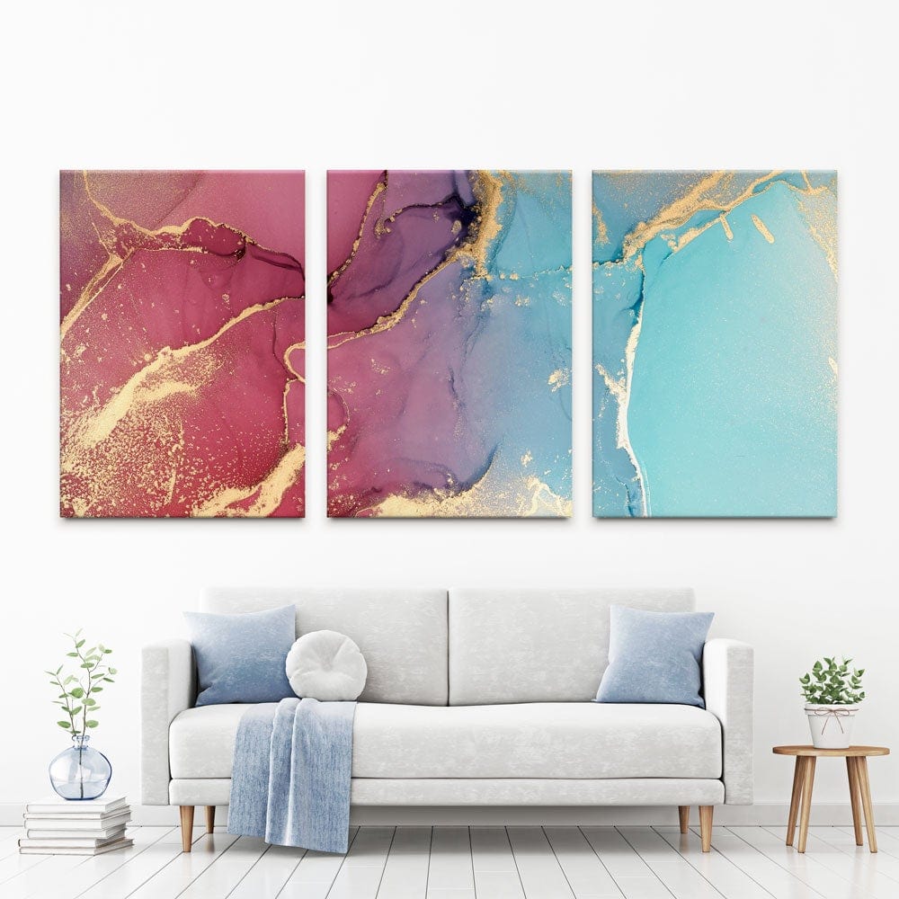 Beautiful Marble Trio Canvas Print wall art product djero.adlibeshe yahoo.com / Shutterstock