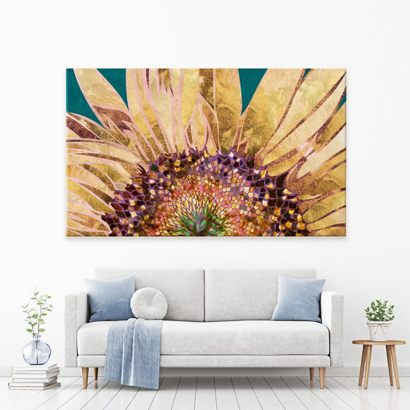 Beautiful Sunflower Canvas Print wall art product Sarah Manovski