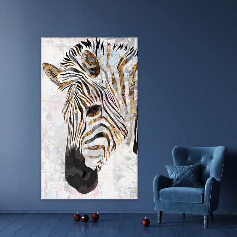 Beautiful Zebra Canvas Print wall art product Sarah Manovski