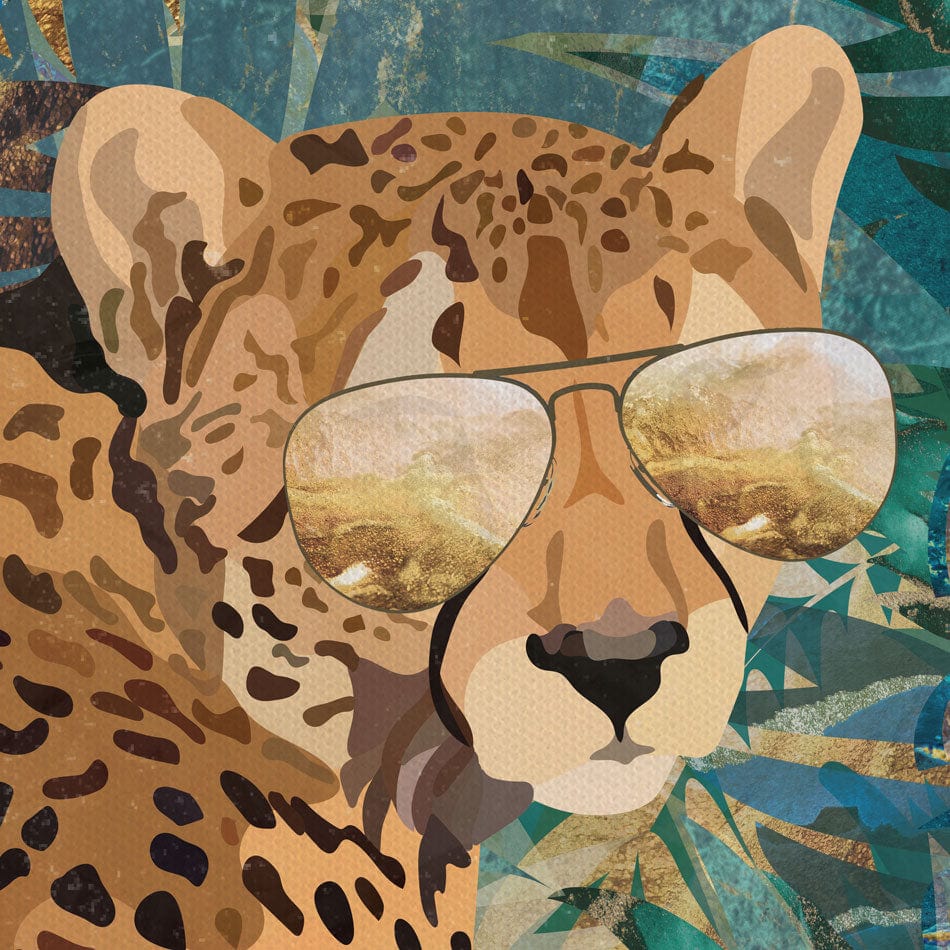 Big Cats Trio Canvas Print wall art product Sarah Manovski