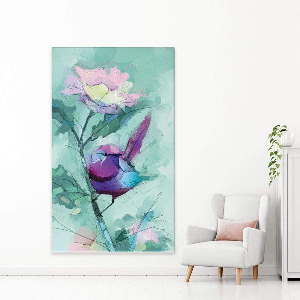 Bird In Spring Canvas Print wall art product pluie_r / Shutterstock