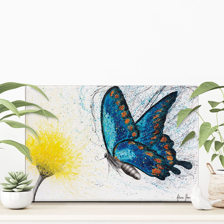 Bloomful Butterfly Canvas Print wall art product Ashvin Harrison