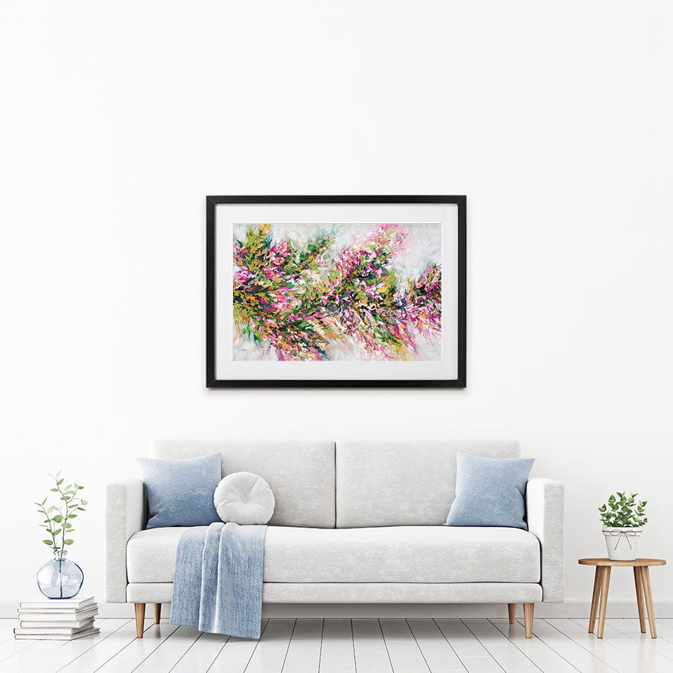 Blossom Framed Art Print wall art product Olga Tkachyk