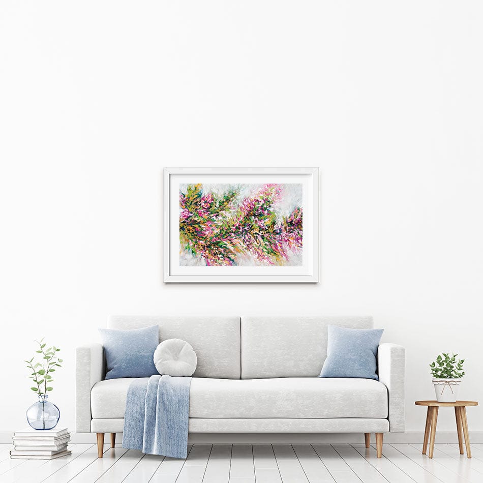 Blossom Framed Art Print wall art product Olga Tkachyk