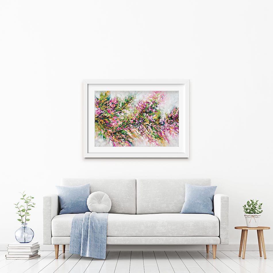 Blossom Framed Art Print wall art product Olga Tkachyk