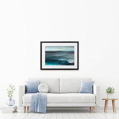 Blue Wash Framed Art Print wall art product arteria.lab / Shutterstock