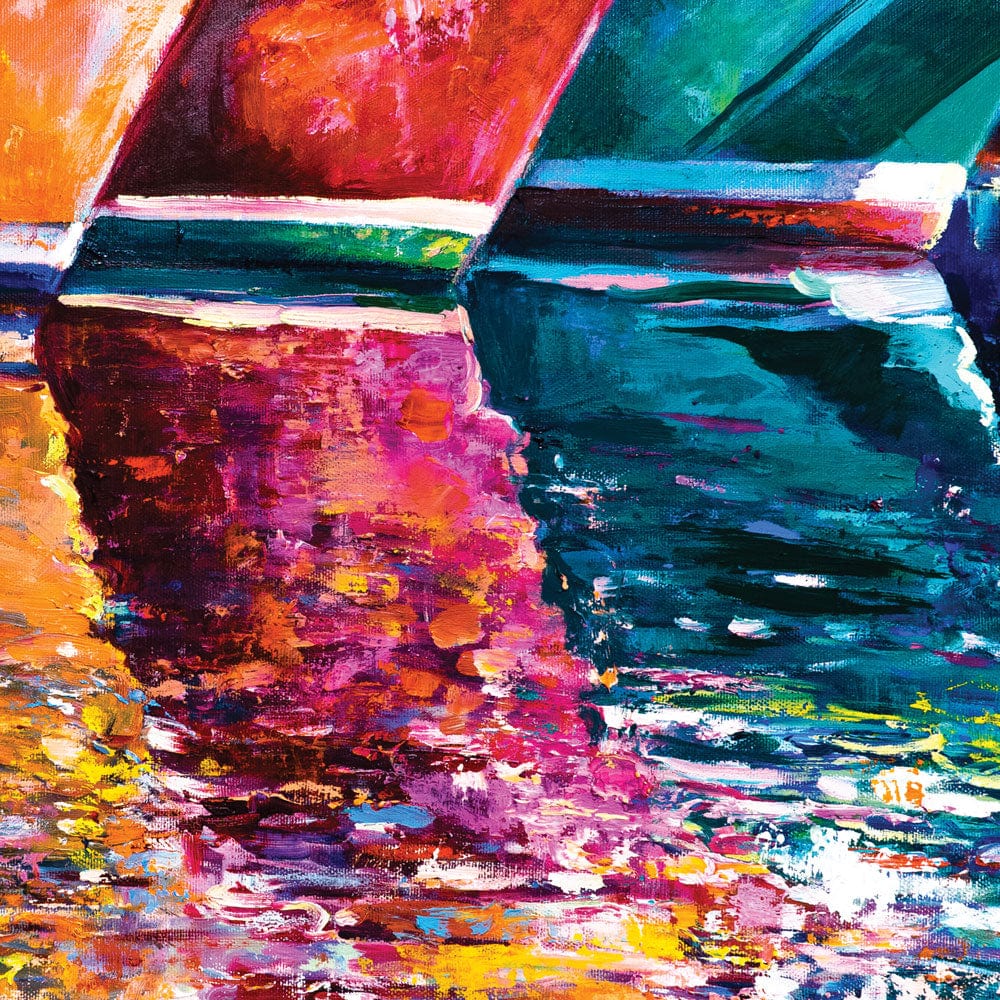 Boat Bottoms Framed Art Print wall art product Ivailo Nikolov / Shutterstock