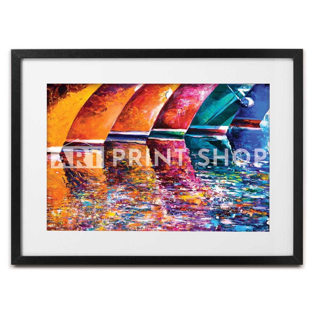 Boat Bottoms Framed Art Print wall art product Ivailo Nikolov / Shutterstock