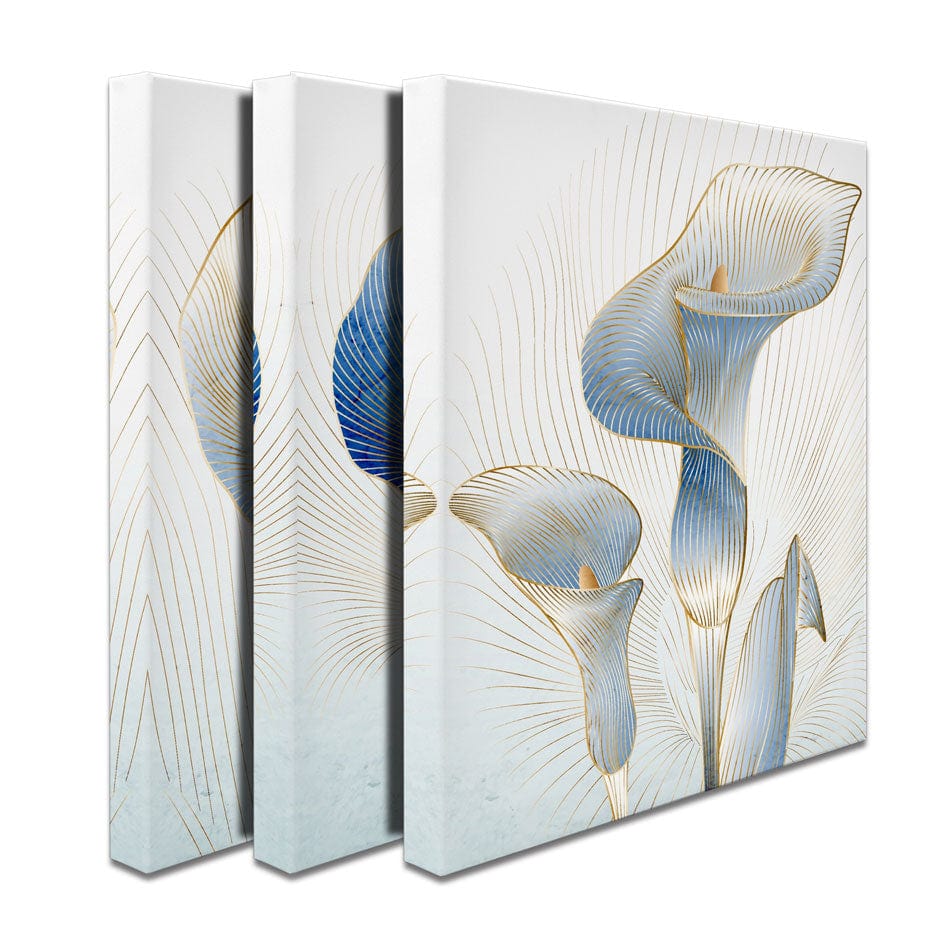 Calla Lily Trio Canvas Print wall art product Aleshyn_Andrei / Shutterstock