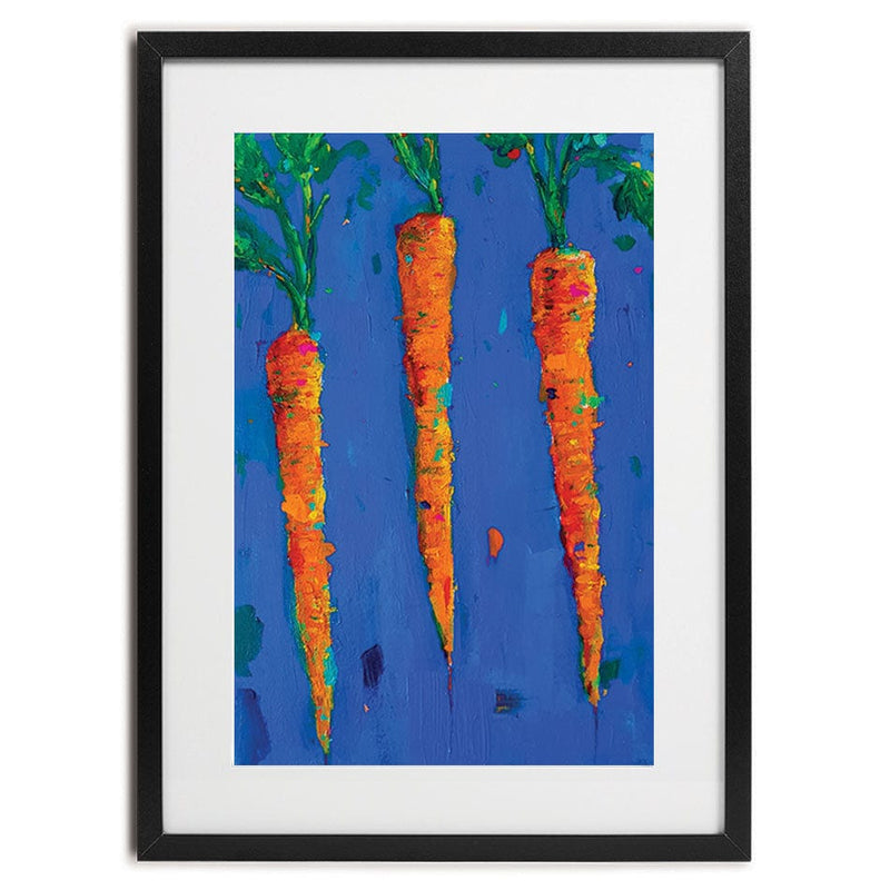 Carrots Framed Art Print wall art product Dawn Underwood