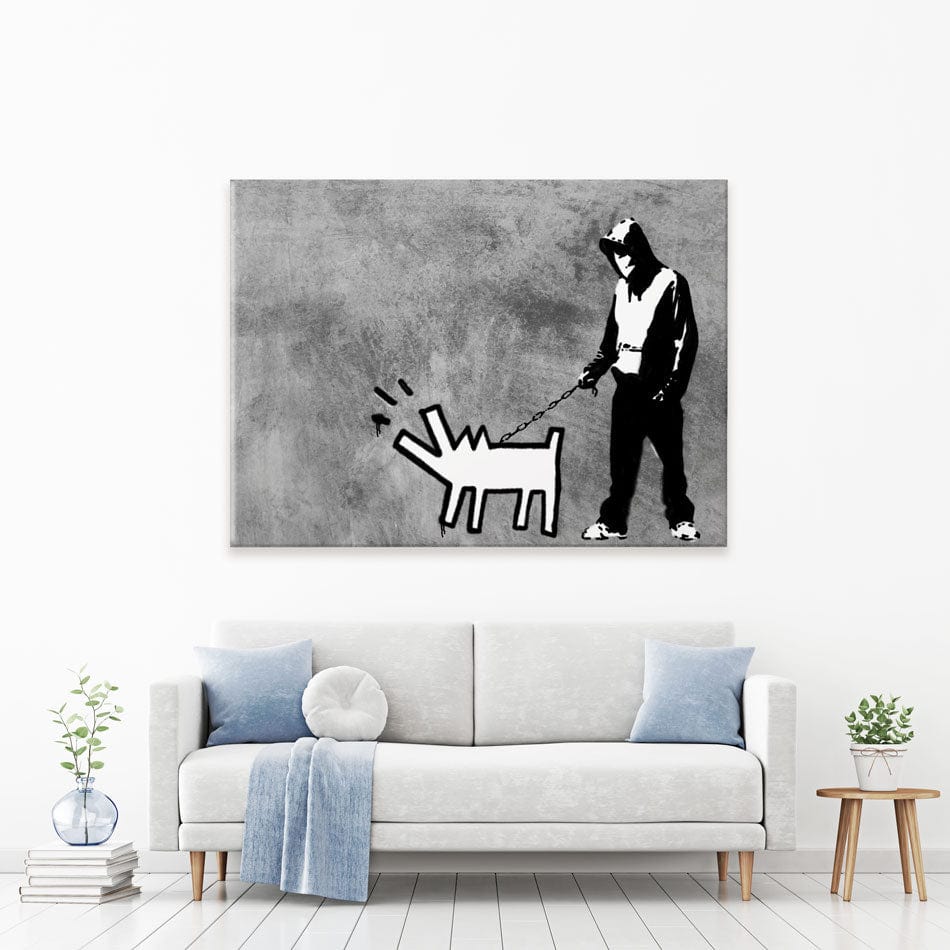Choose Your Weapon Canvas Print wall art product Banksy