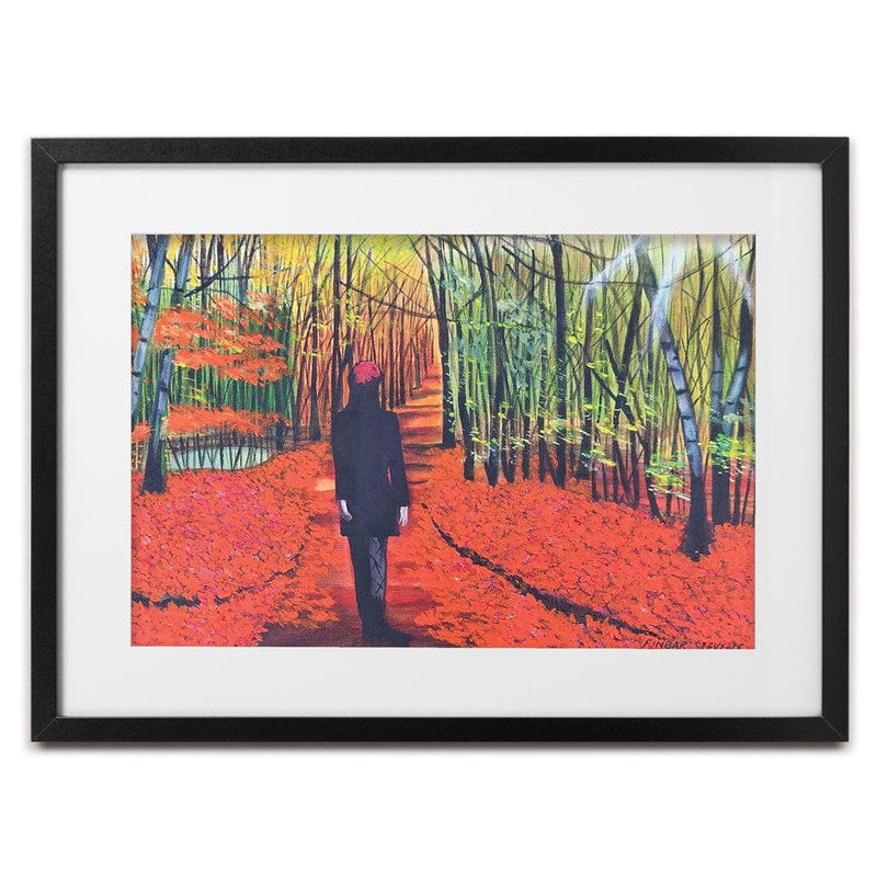 Colours Of The Forest Framed Art Print wall art product Finbar Stevens