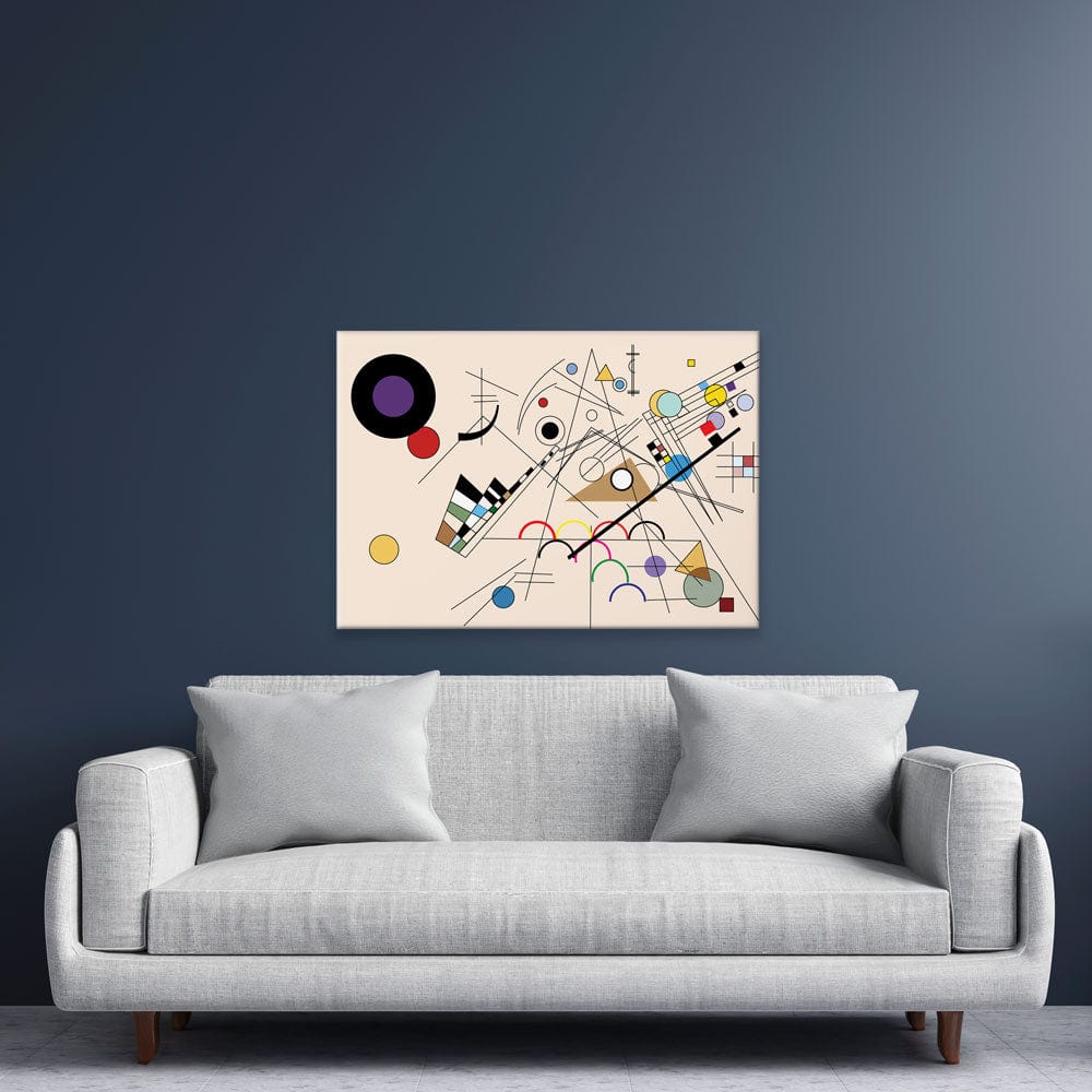 Composition 8 Canvas Print wall art product Darvik Design / Shutterstock