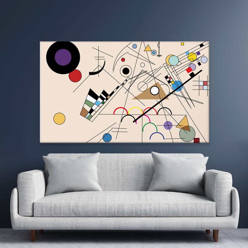 Composition 8 Canvas Print wall art product Darvik Design / Shutterstock