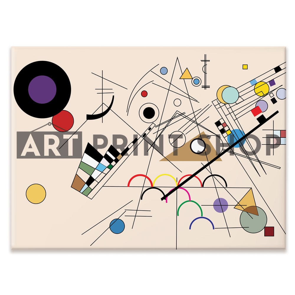 Composition 8 Canvas Print wall art product Darvik Design / Shutterstock