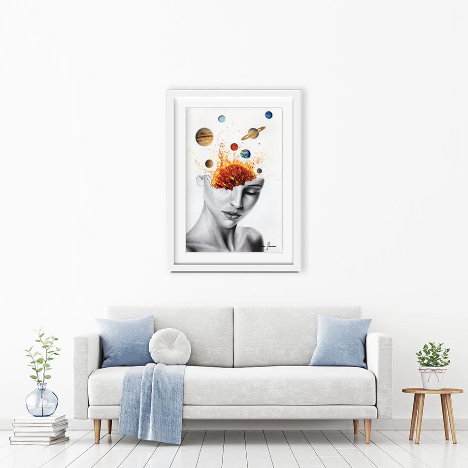 Conscious Universe Framed Art Print wall art product Ashvin Harrison