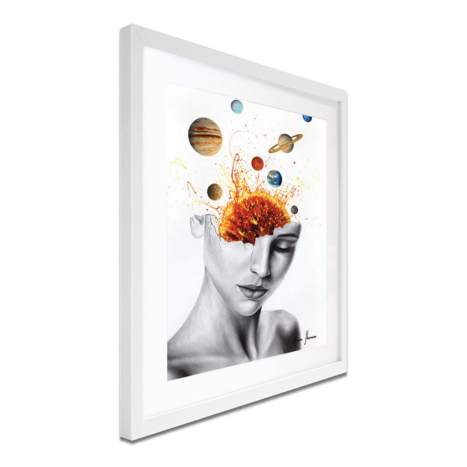 Conscious Universe Framed Art Print wall art product Ashvin Harrison