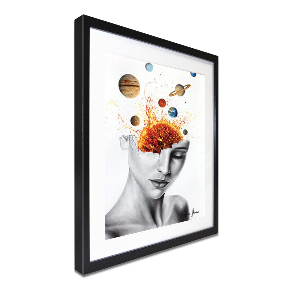 Conscious Universe Framed Art Print wall art product Ashvin Harrison