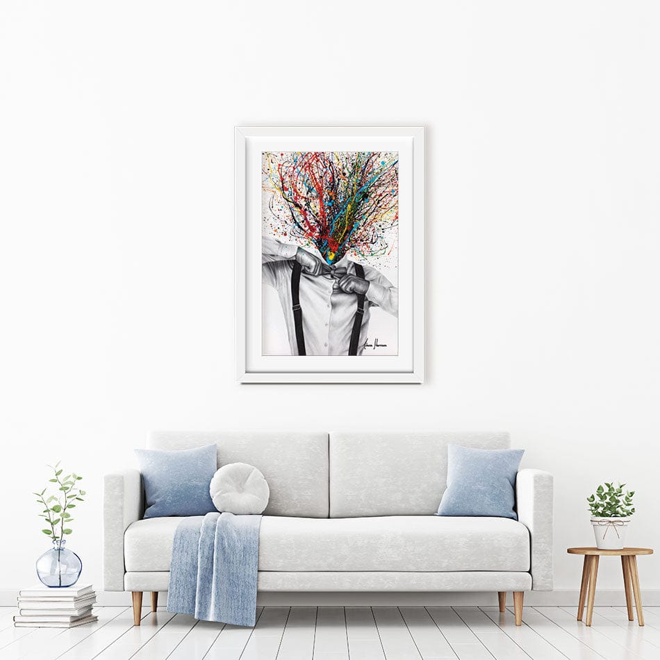Contemporary Clarity Framed Art Print wall art product Ashvin Harrison