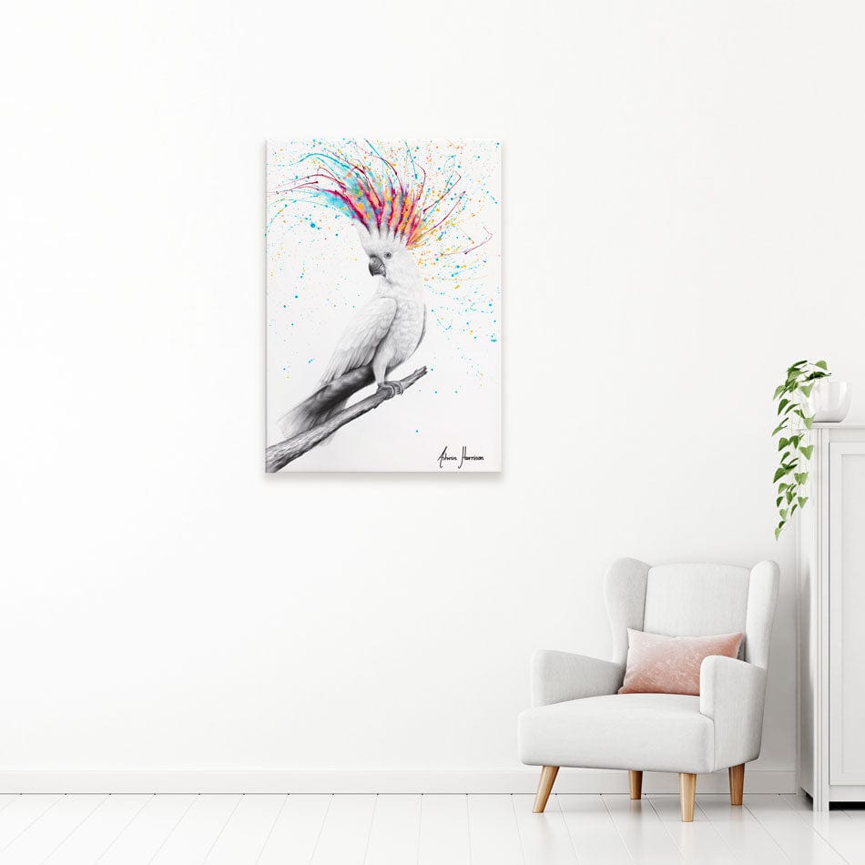 Cool Cocktaoo Canvas Print wall art product Ashvin Harrison