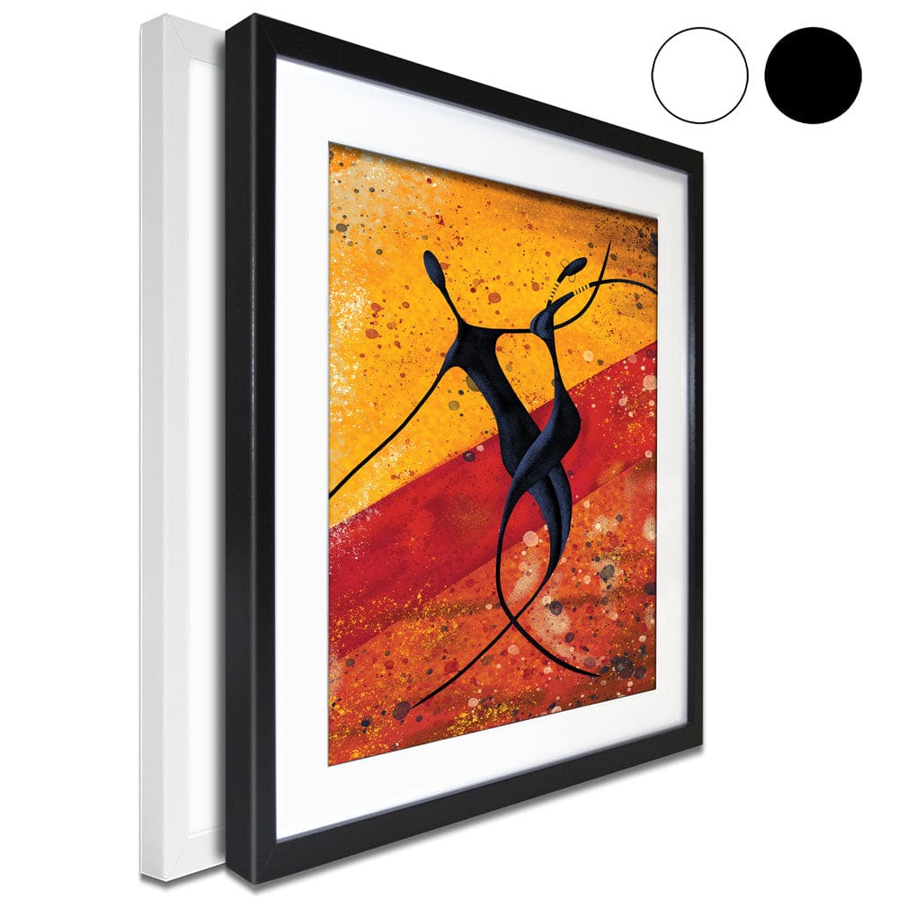 Couples Dance Framed Art Print wall art product Ichpochmak / Shutterstock