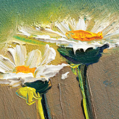Daisy Oil Painting Framed Art Print wall art product S-BELOV / Shutterstock