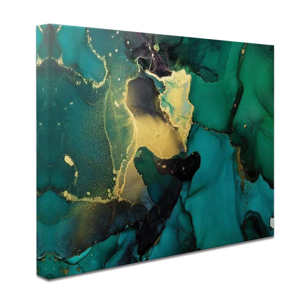 Dark Green Marble Canvas Print wall art product coldsun777 / Shutterstock