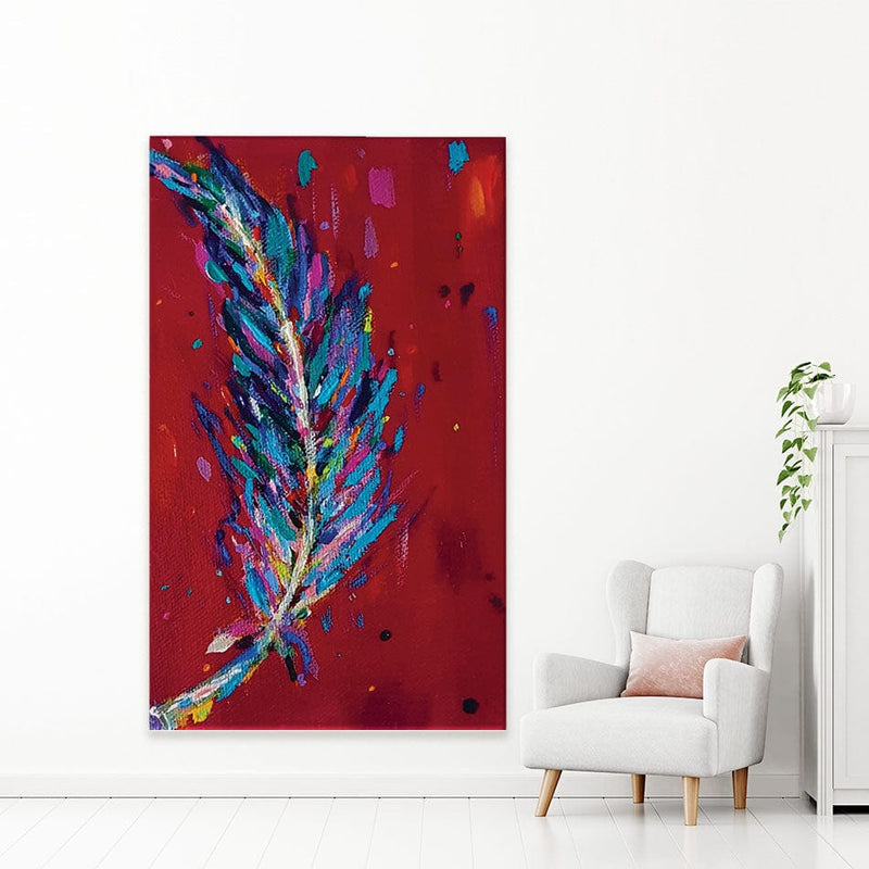 Feather Canvas Print wall art product Dawn Underwood