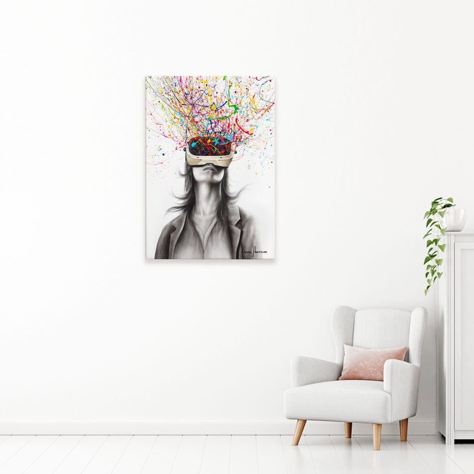 Filtered Reality Canvas Print wall art product Ashvin Harrison