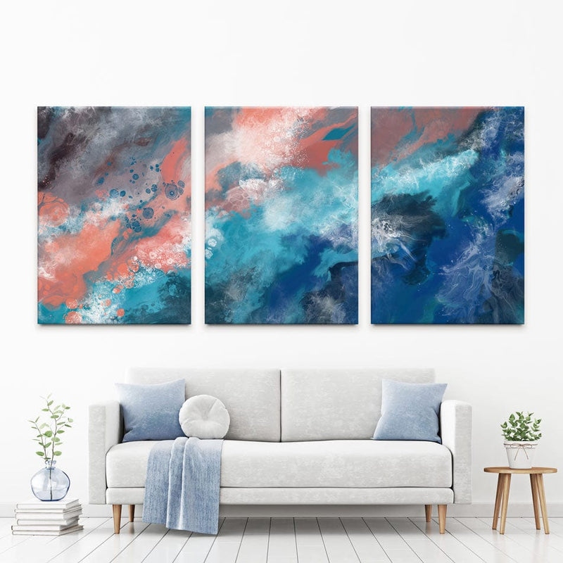 Flow Trio Canvas Print wall art product queso / Shutterstock