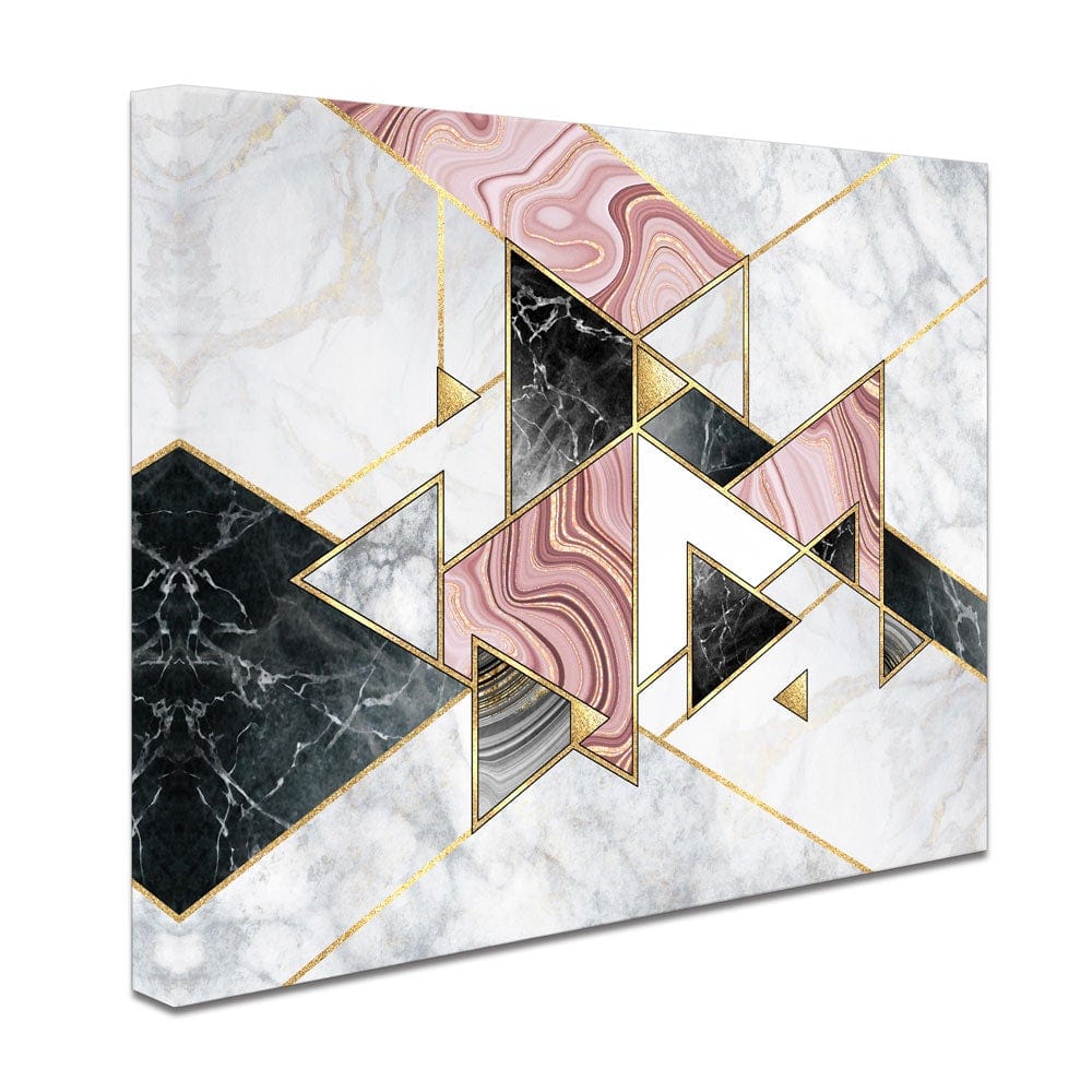 Geometric Marble Canvas Print wall art product wacomka / Shutterstock