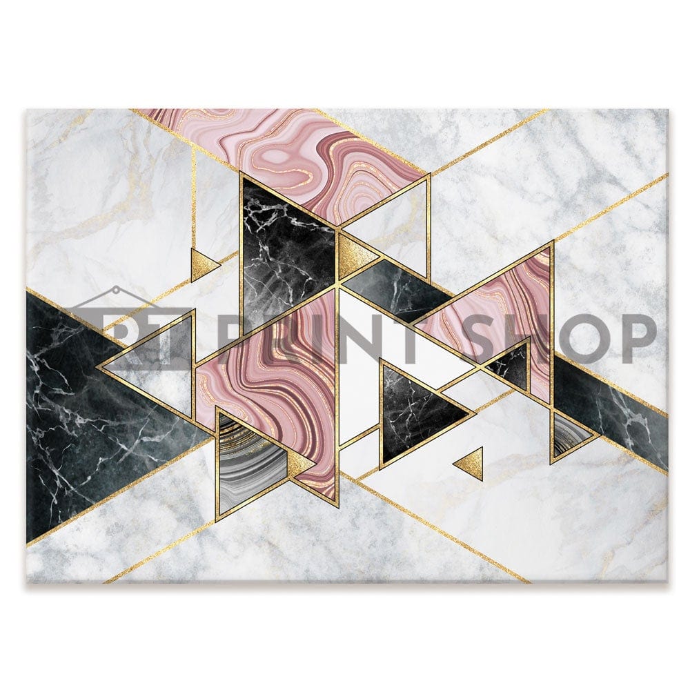 Geometric Marble Canvas Print wall art product wacomka / Shutterstock