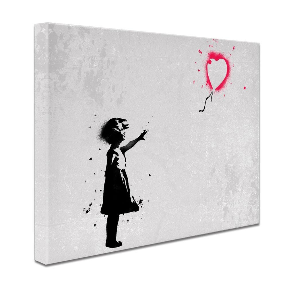 Girl With Balloon Canvas Print Art Print Shop