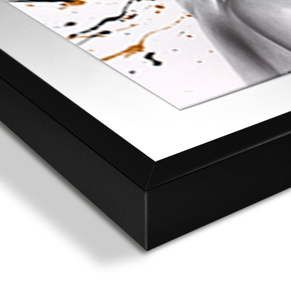 Golden Onyx Sensation Framed Art Print wall art product Ashvin Harrison